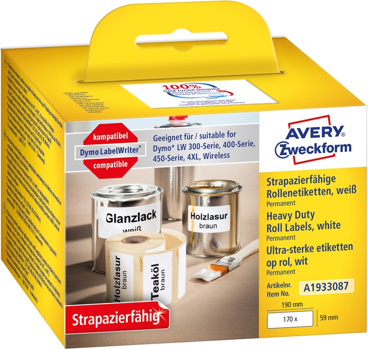 Image du produit Avery Étiquettes en rouleau