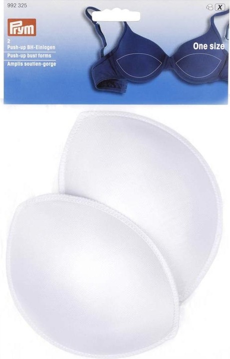 Produktbild Prym Push-up BH-Einlagen, weiss Grösse M, L - Karte 2 Stk.