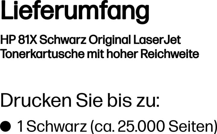 Produktbild HP 81x (BK)