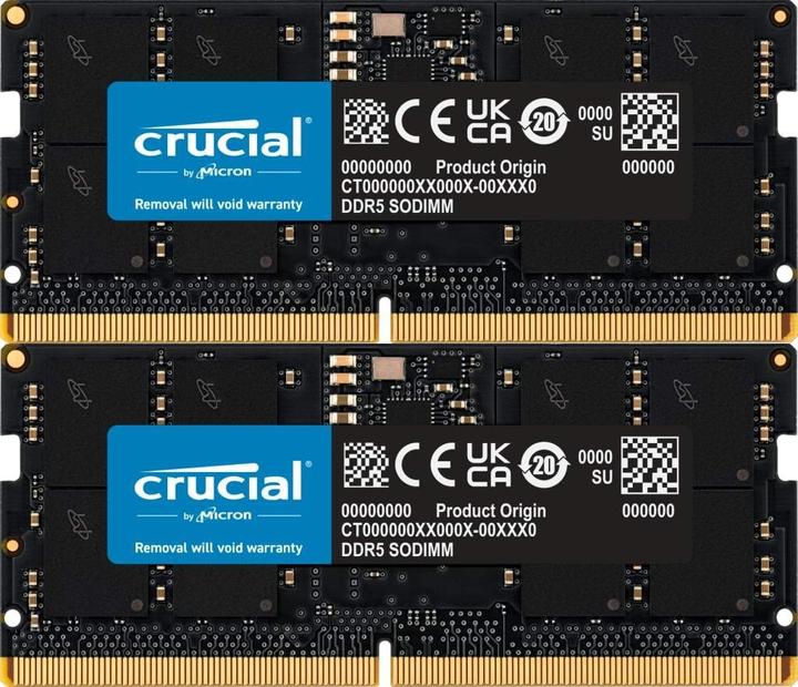 Produktbild Crucial Laptop Memory (2 x 16GB, 5600 MHz, DDR5-RAM, SO-DIMM)