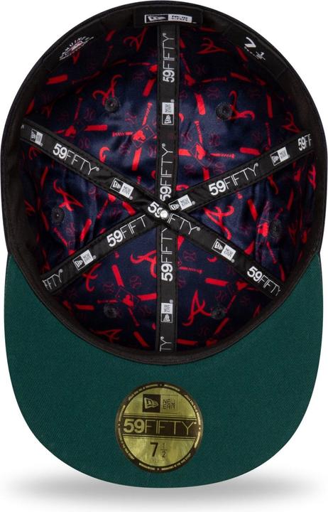 Image du produit New Era 59Fifty Fitted Cap - GRAPHIC VISOR Atlanta Braves