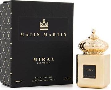Actual product image Matin Miral Eau de Parfum for Women Pear Mandarin Orange Plum Fruity Long Lasting Scent Arabian Perfumery (Eau de parfum, 100 ml)
