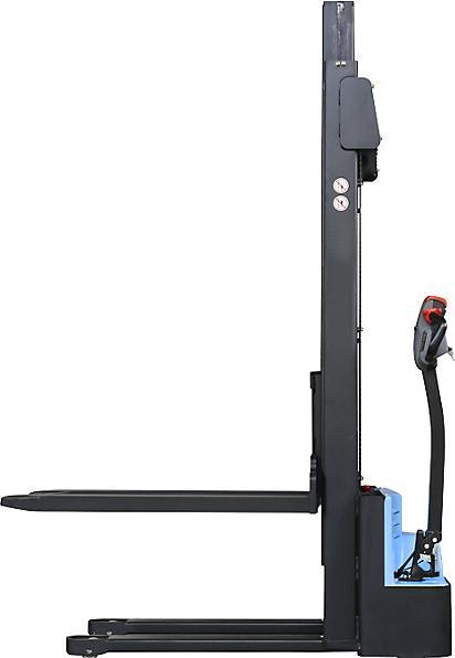 Actual product image kaiserkraft Electric drawbar stacker, max. load 1200 kg, fork dimensions 1150 x 570 mm. (1200 kg)
