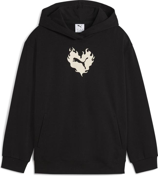 Produktbild Puma FLAMING LOVE Hoodie TR G (152)
