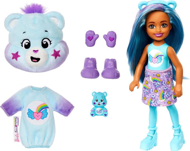 Image du produit Barbie Licensed Cutie Reveal x Care Bears Series 2 Chelsea Assortment