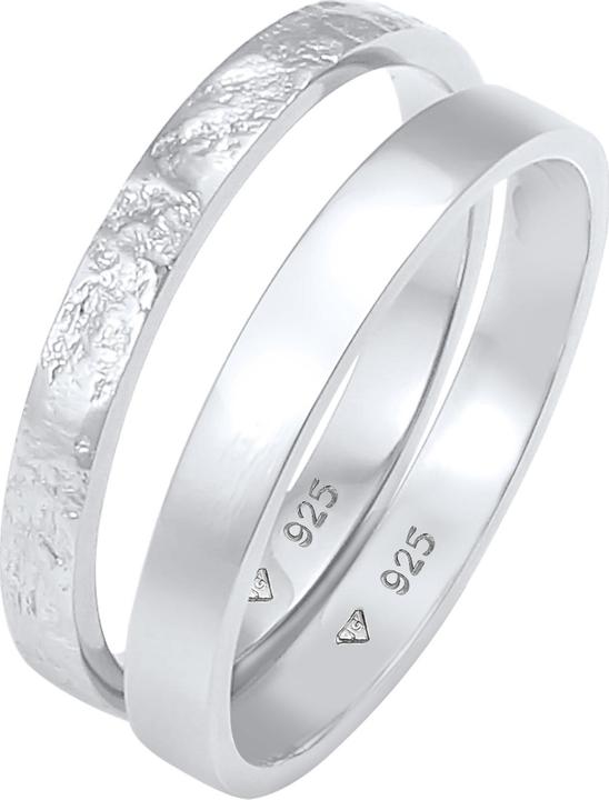 Immagine prodotto Elli Set Basic Look Gehämmert (54, 925 Argento)