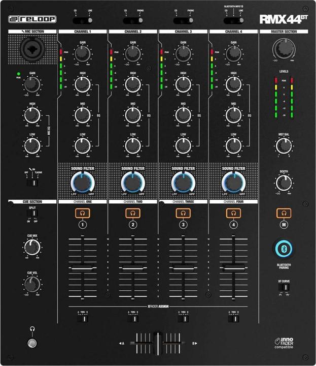 Produktbild reloop DJ-Mixer RMX-44BT 4-Kanal (DJ Controller)