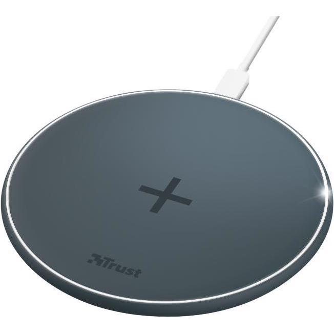 Trust Wireless Charger Qylo 7.5/10 W (10 W), Wireless Charger, Blau