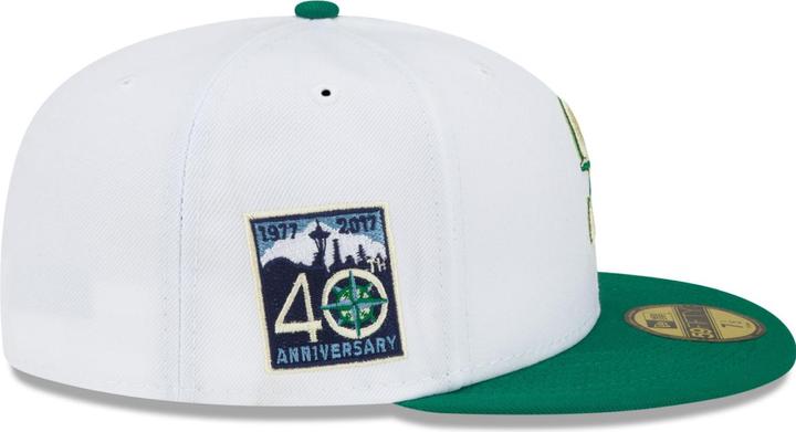 Actual product image New Era 59Fifty Fitted Cap - ANNIVERSARY Seattle Mariners (6 7/8)