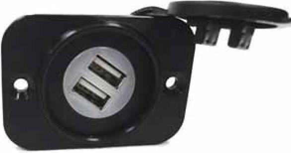 Produktbild Synkra USB-Steckdose 12/24 Volt 2x2.1A
