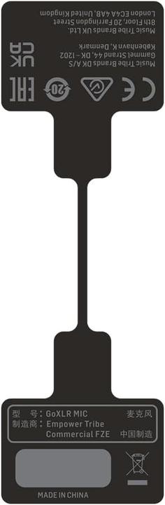 Image du produit TC Helicon GoXLR MIC Microphone dynamiczny lektorski