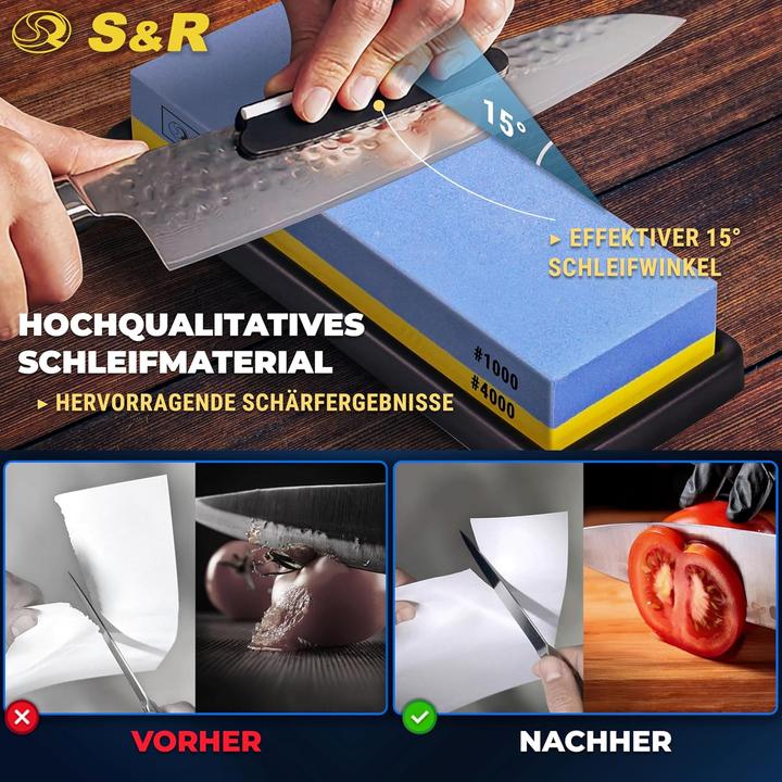 Immagine prodotto S&R Messerschleifstein Set