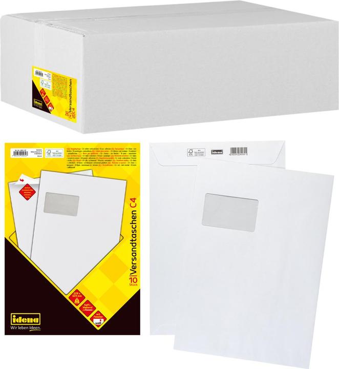 Produktbild Idena VT C4 weiss 90g 10er hk m.F. FSC-Mix (10 x)