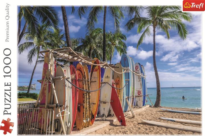 Produktbild Trefl Puzzle 1000 Teile Waikiki Beach Hawaii (1000 Teile)