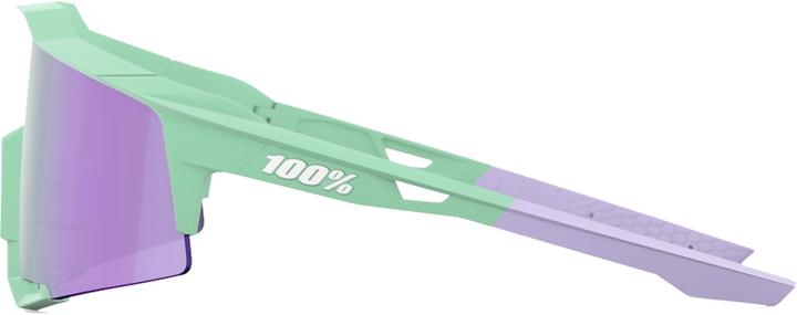 Produktbild 100% Speedcraft Tall Brille Soft Tact Mint - HiPER Lavender (Soft Tact Mint, HiPER Lavender Mirror)