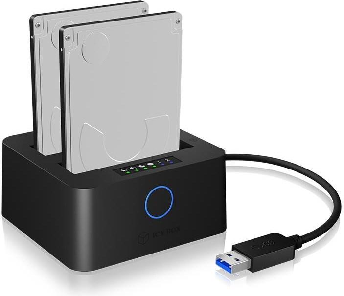 Immagine prodotto Icy Box Ib-2502cl-U3 (USB-A, 2 Porti)