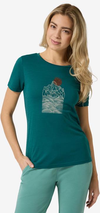 Actual product image Super Natural W Preikestolen Cliffs Tee (S)