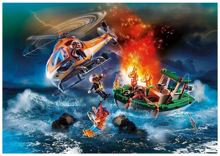 Actual product image Playmobil Coastal Fire Mission (70491)