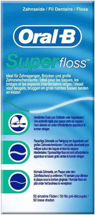 Image du produit Oral-B Super-Floss (40 m)