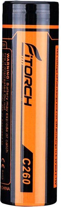Image du produit Fitorch Batterie RC260 18650-2600mAh (2600 mAh)