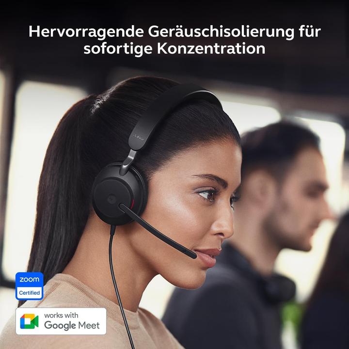 Image du produit GN Netcom JABRA Evolve2 40 SE UC Stereo USB C/A (Filaire, USB-C, Les équipes Microsoft)