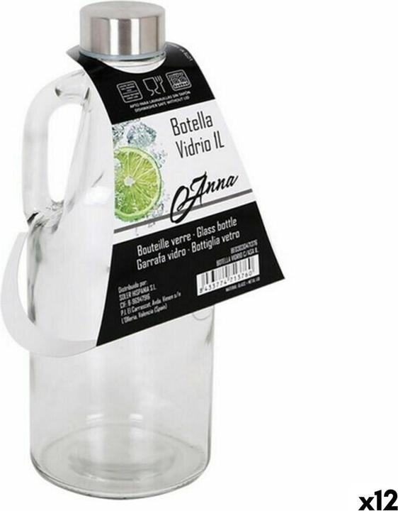 Immagine prodotto Anna Glas-Flasche 1 L Glas (12 Stück) (1 l, 12 x)