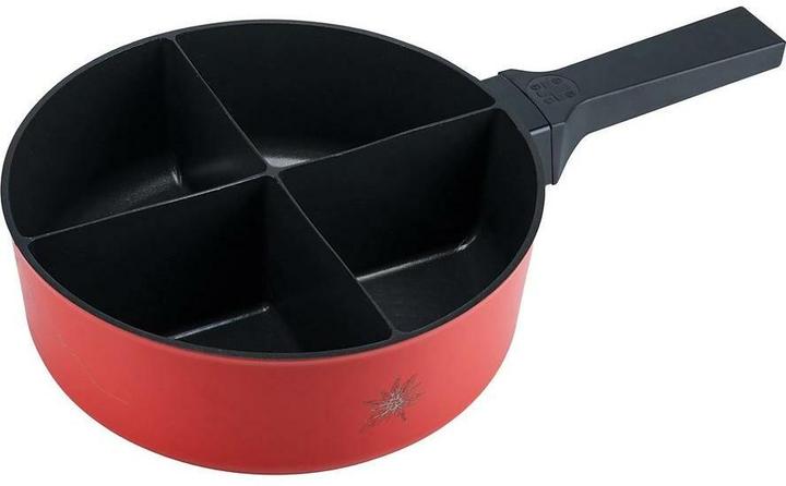 4Fondue Fondue-Caquelon Rot