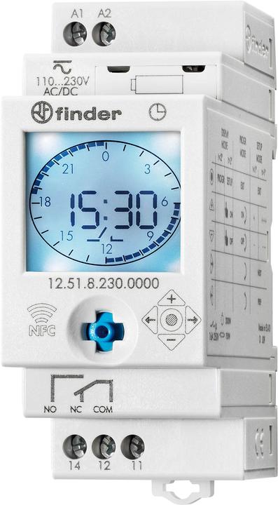 Finder Minuterie pour le rail B