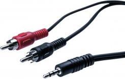 Produktbild Générique Stereo cord 3.5MM jack to 2 x rca male- 1.80 m (1.80 m, Cinch Kabel)