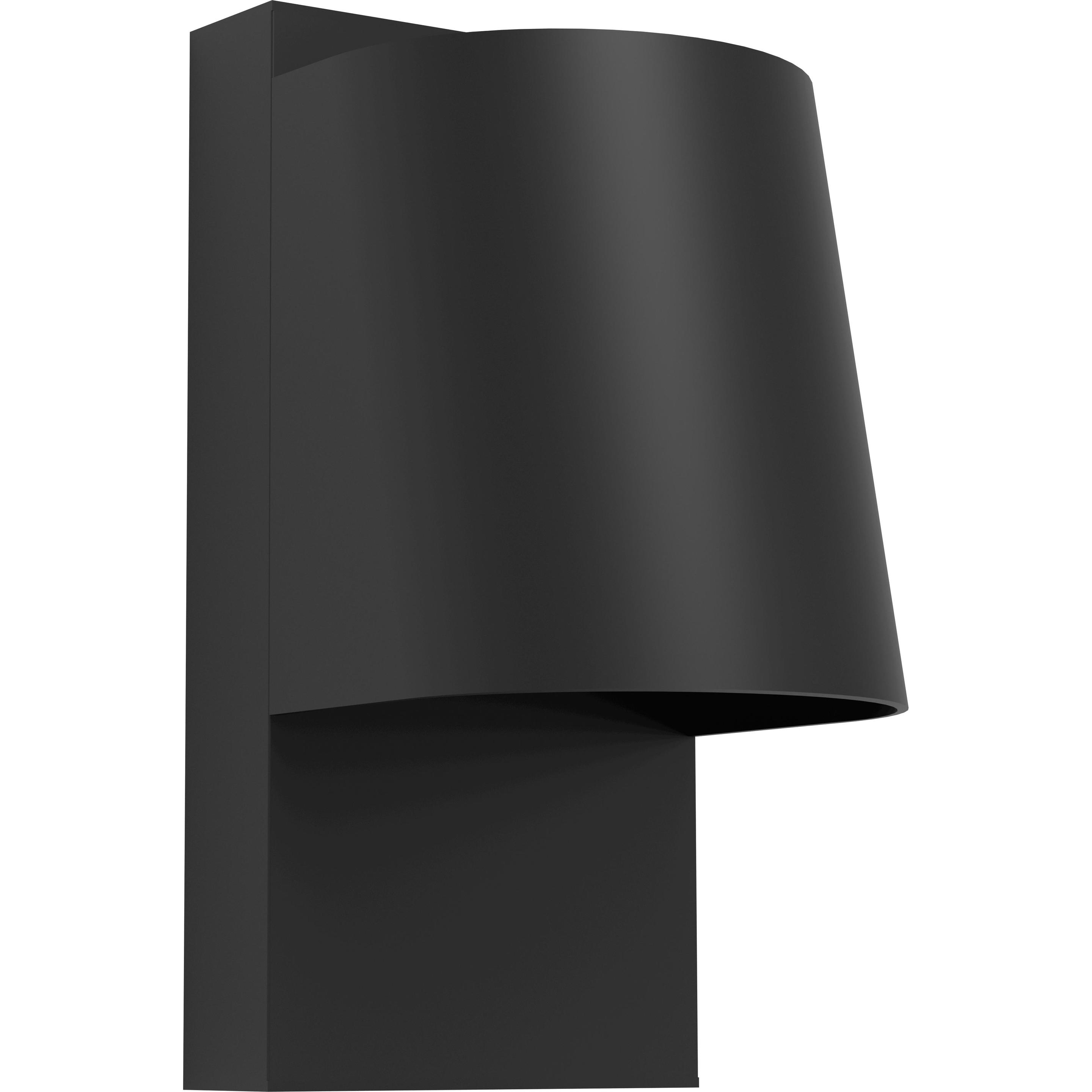 EGLO, Gartenbeleuchtung, 900691 STAGNONE LED Aussen-Wand-/Deckenleuchte 4,6W Schwarz IP54 (400 lm, GU10, IP54)
