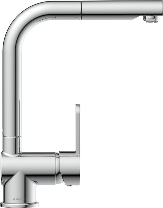 Image du produit Schütte Robinet Cuisine LONDON Robinet d'évier basse pression Chrome Extractible Pivotant 79719