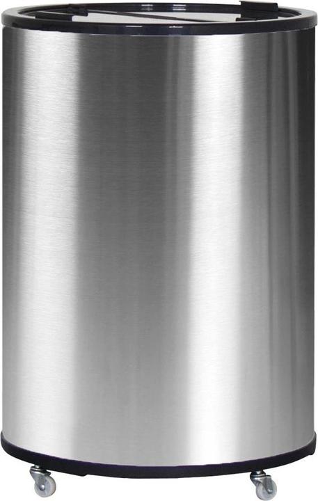 Weiss, Schwarz, Chromstahl