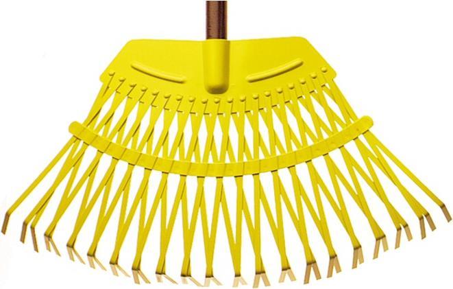 Immagine prodotto Zeintra Scopa per foglie, manico