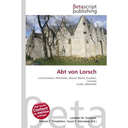 Abt von Lorsch, Sachbücher