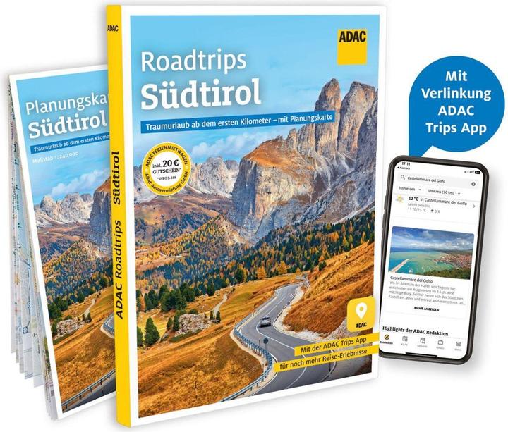 Immagine prodotto Roadtrips - Südtirol (Tedesco, Manuela Blisse, Uwe Lehmann, 2023)