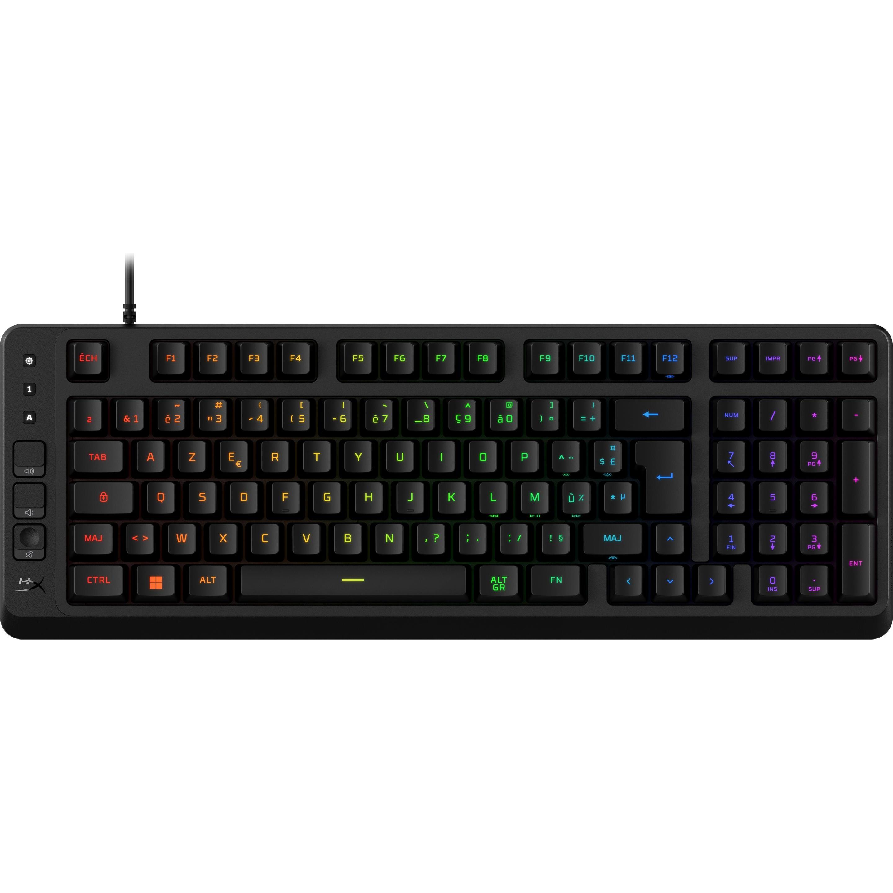HyperX Eve 1800 FR AZERTY (Francese, Cablato), Tastiera