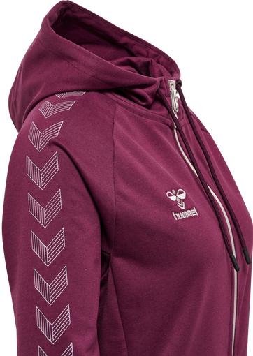 Actual product image hummel Hmlmove Grid Cot. Zip Hoodie Woman (XS)