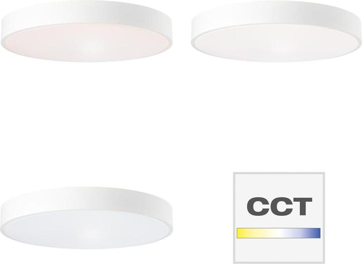 Image du produit Brilliant Slimline LED 60W DE+RC 6800lm 3000-6500K Applique et plafonnier 49cm (6800 lm)