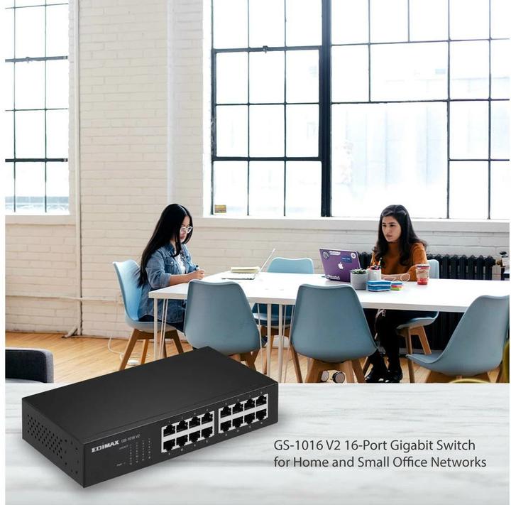 Produktbild edimax Switch GS-1016 V2 16 Port (16 Ports)