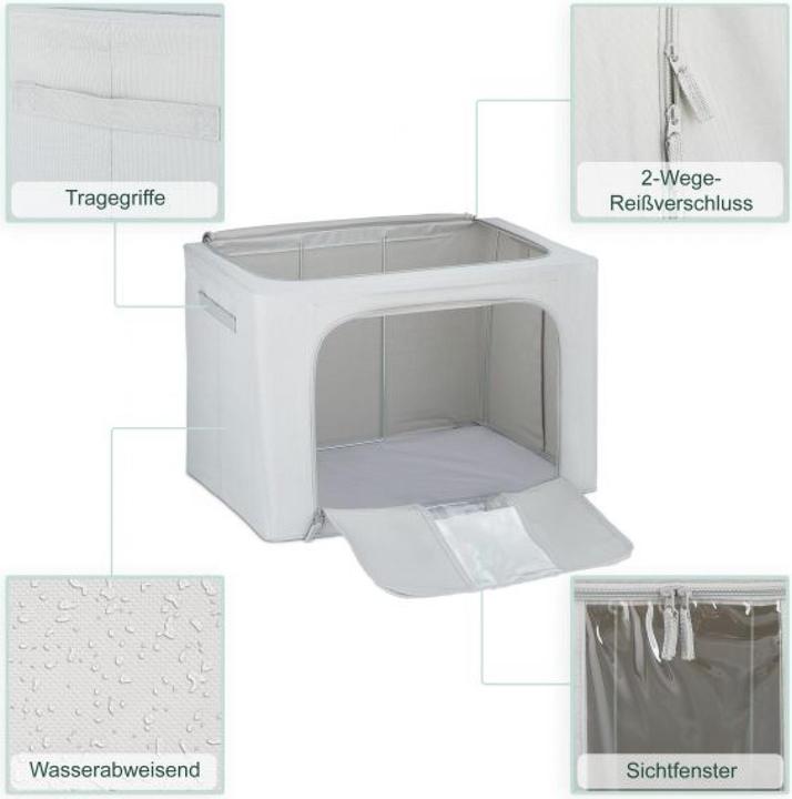 Actual product image Relaxdays Storage bag set (60 x 42 x 40 cm, 100 l)