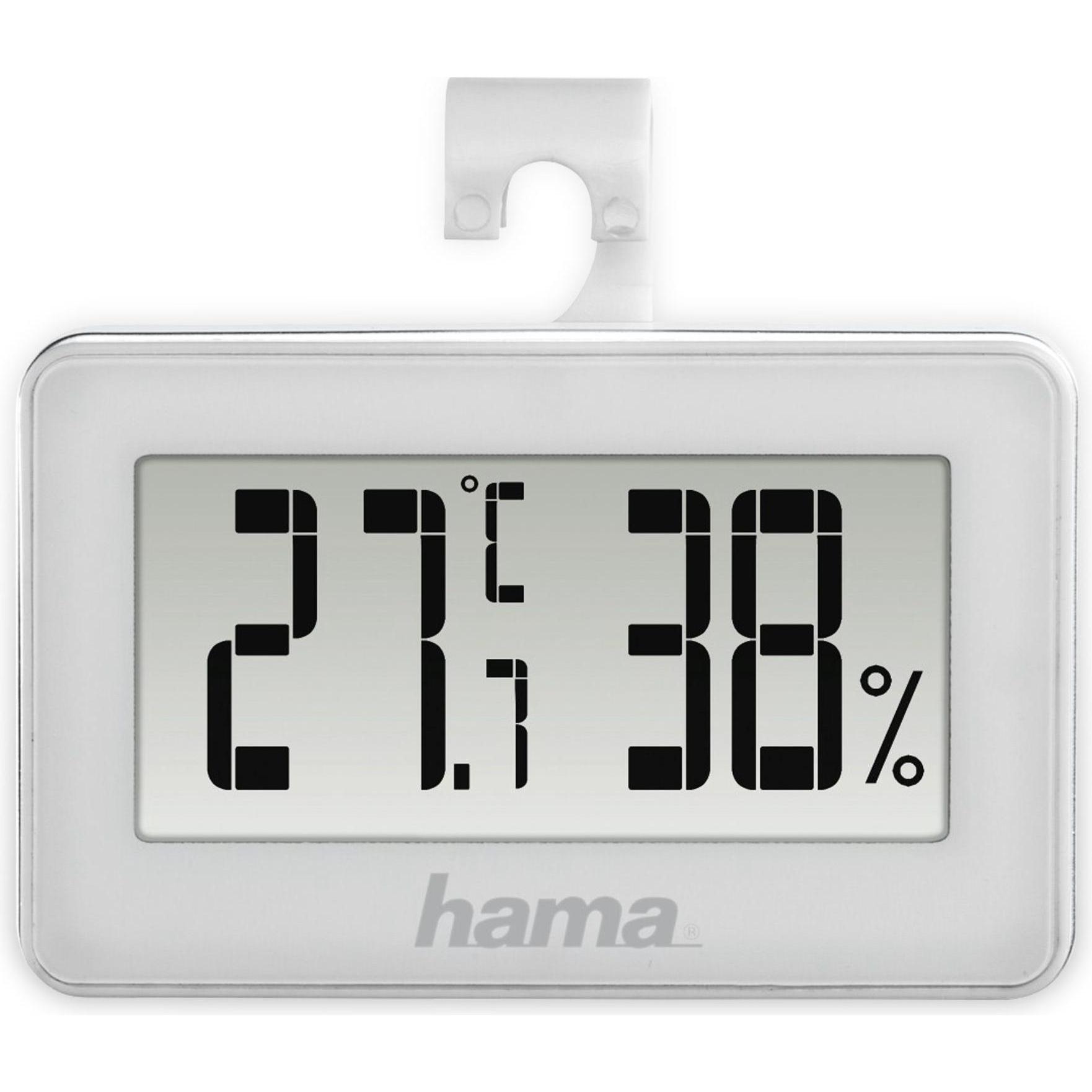 Thumbnail - Hama Mini, Thermometer + Hygrometer, Weiss