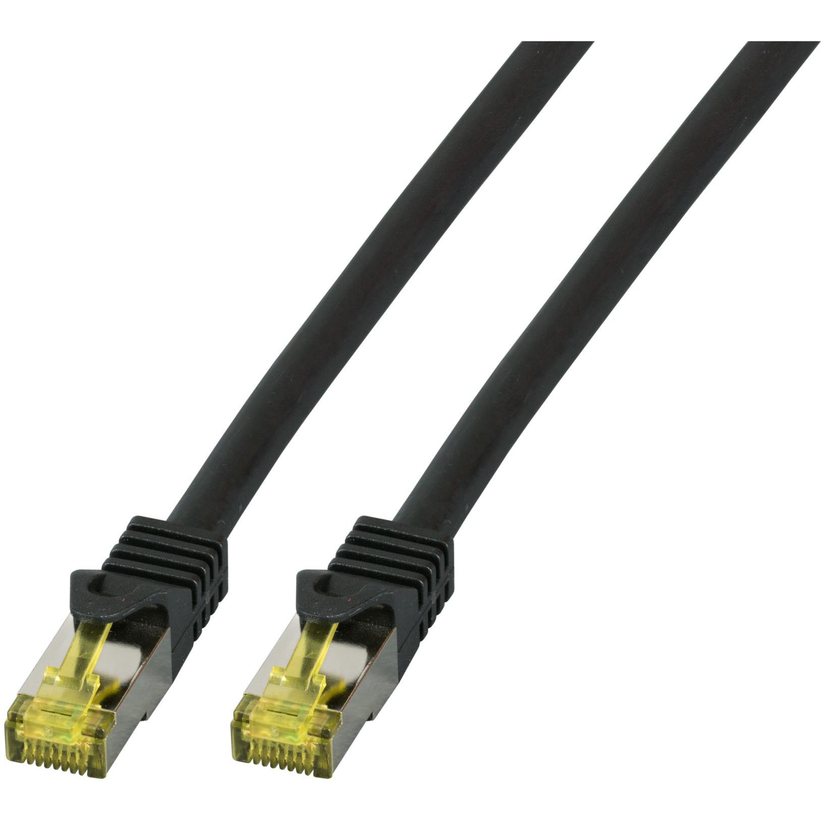 EFB Elektronik Netzwerkkabel (S/FTP, CAT6a, 10 m), Netzwerkkabel