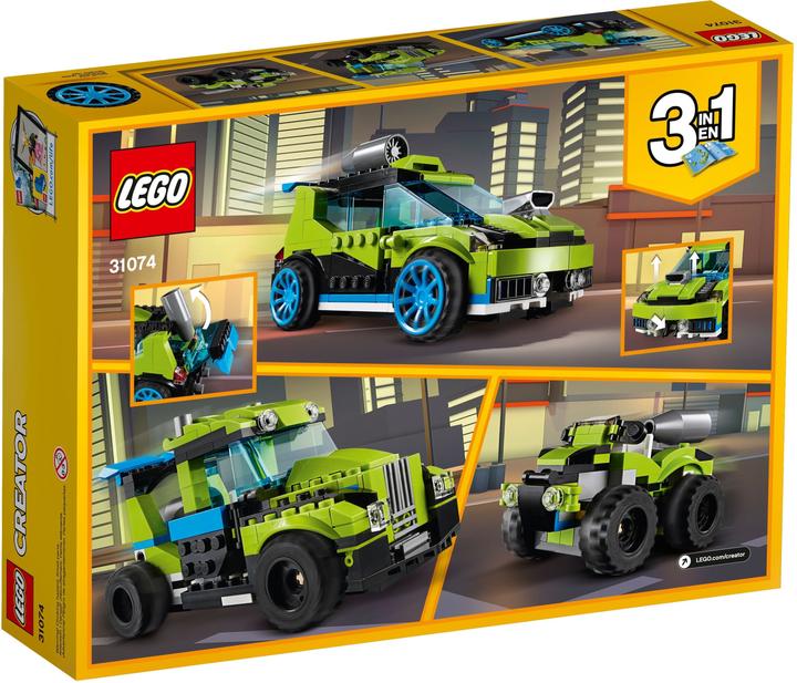 Produktbild LEGO Raketen-Rallye-Wagen (31074, LEGO Creator 3-in-1)
