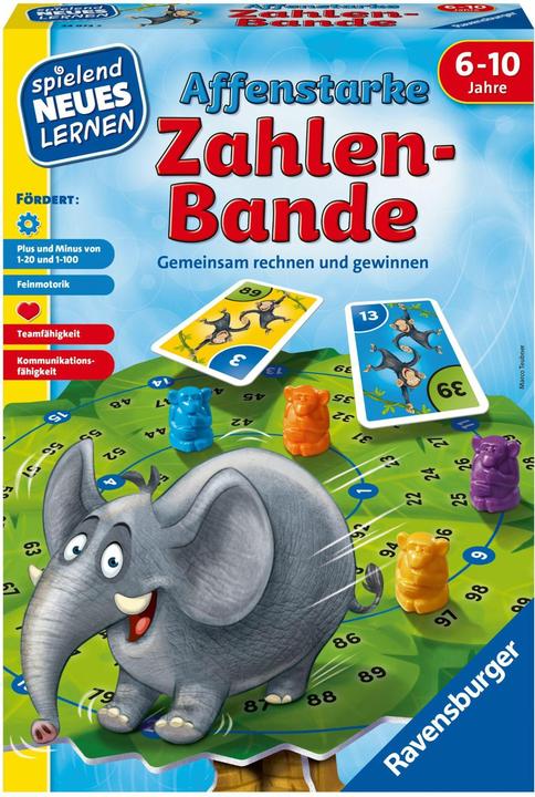 Ravensburger Affenstarke Zahlenbande (Deutsch, 6 - 10 Jahre)