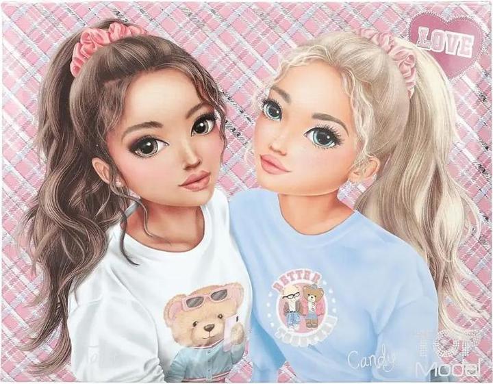 Produktbild Magni Depesche TOPModel Schreibwarenbox TEAM TEDDY (Rosa, 3 x)