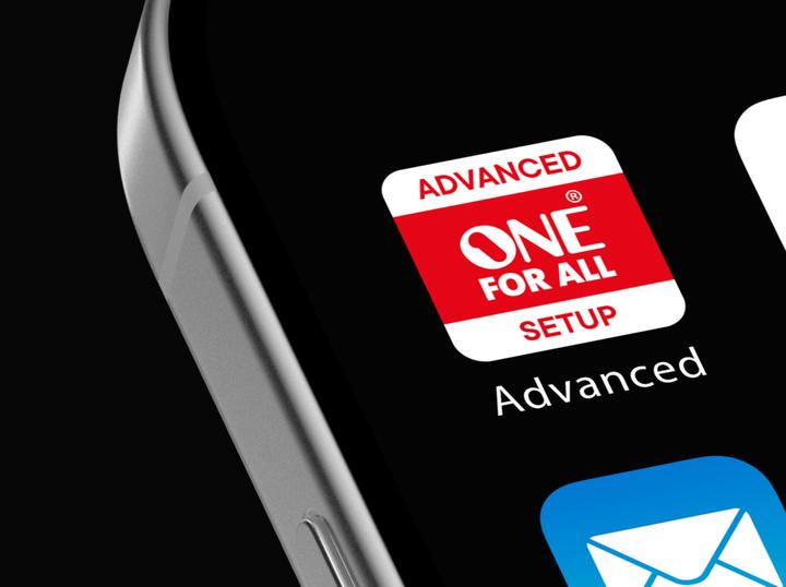 Actual product image One for All Smart Control 8 Advance App URC 7981 (Universal remote control, Infrared, Radio Frequency (RF))