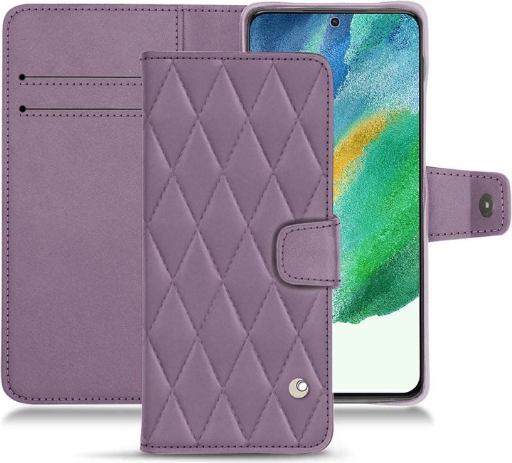 Noreve Lederschutzhülle Wallet (Samsung Galaxy S21 FE)