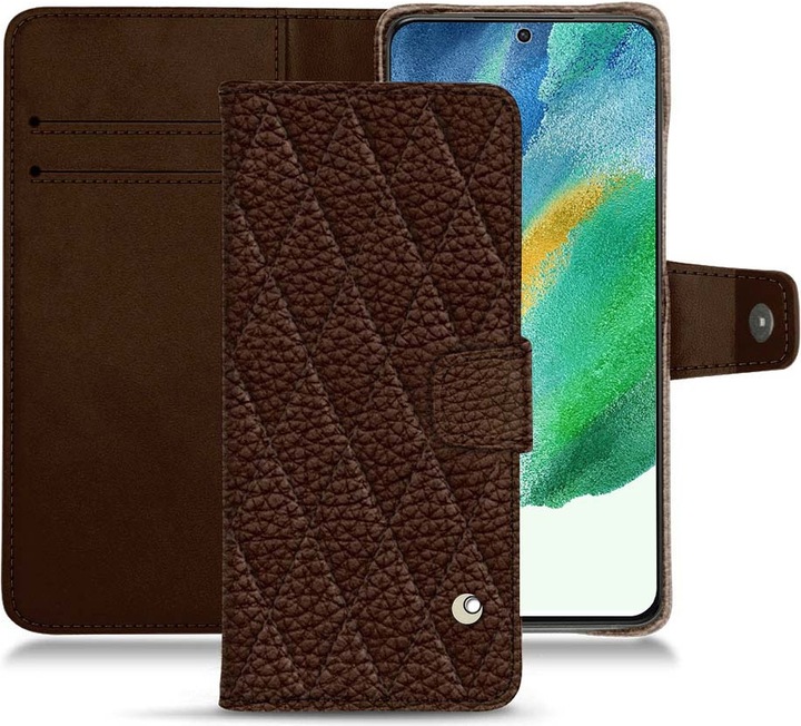 Noreve Lederschutzhülle Wallet (Samsung Galaxy S21 FE)
