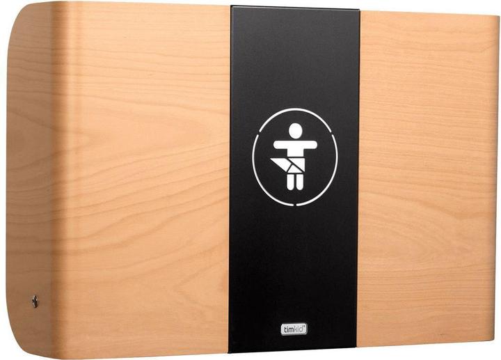 Image du produit Timkid Table à langer bois/inox transversale hêtre