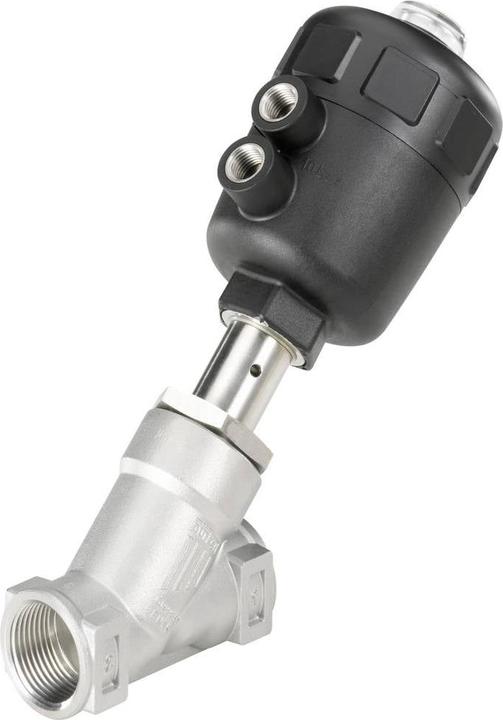 Bürkert 1/2" SS Angle Valve,0-16 bar, for Liquid